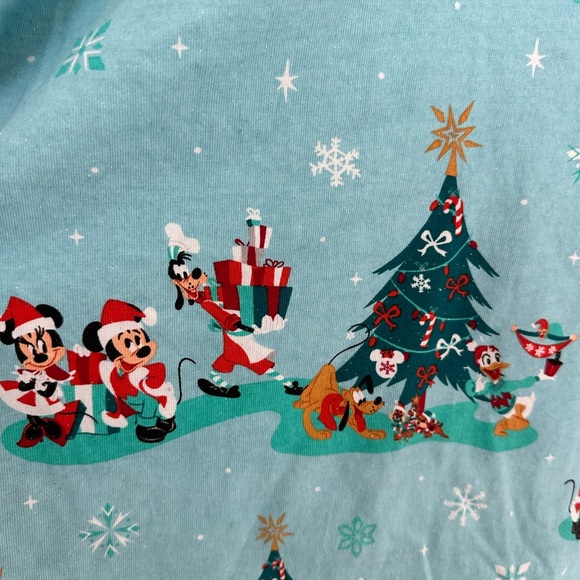 Disney ADULT Spirit Jersey Walt Disney World Holiday Long Sleeve Large - Picture 5 of 5